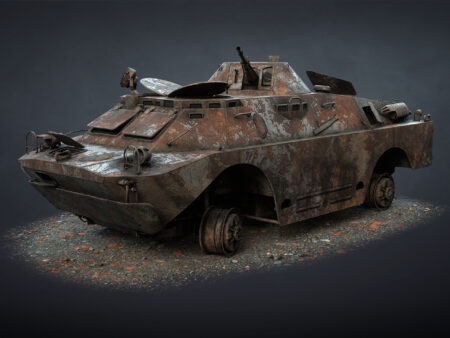 BRDM-2 Destroyed