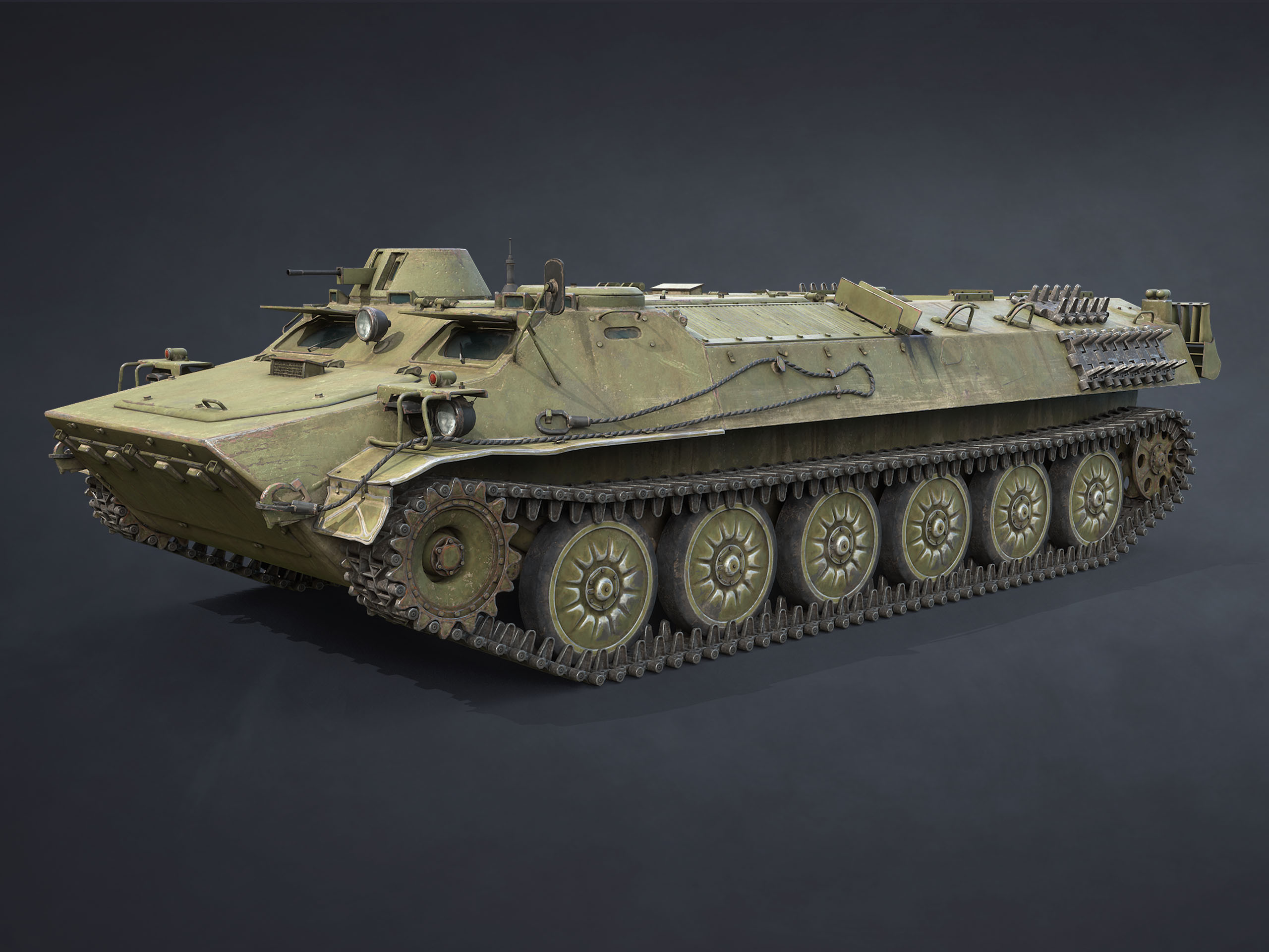 MT-LB Version 2 Low-poly 3D model - Image 2