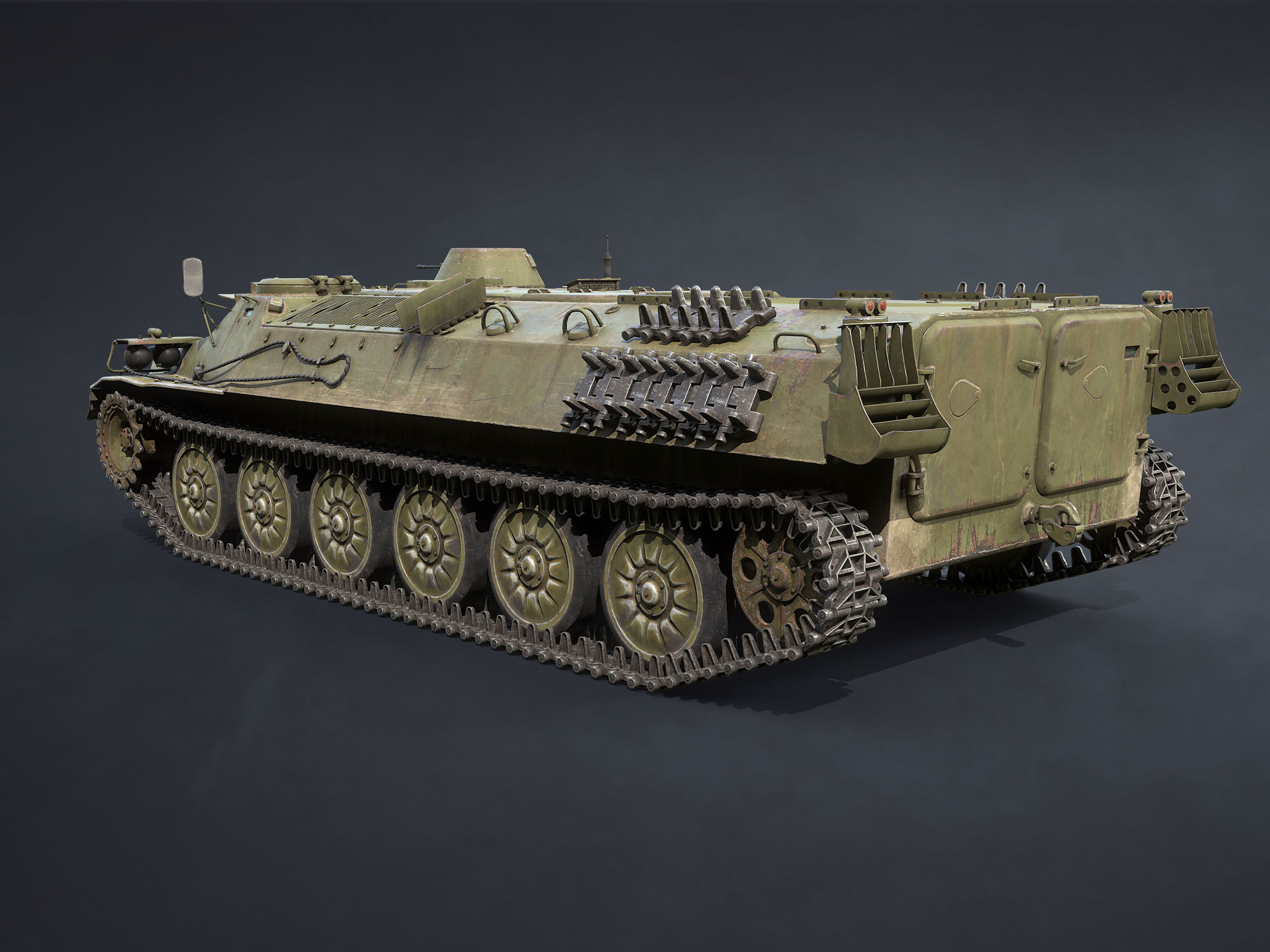 MT-LB Version 2 Low-poly 3D model - Image 3