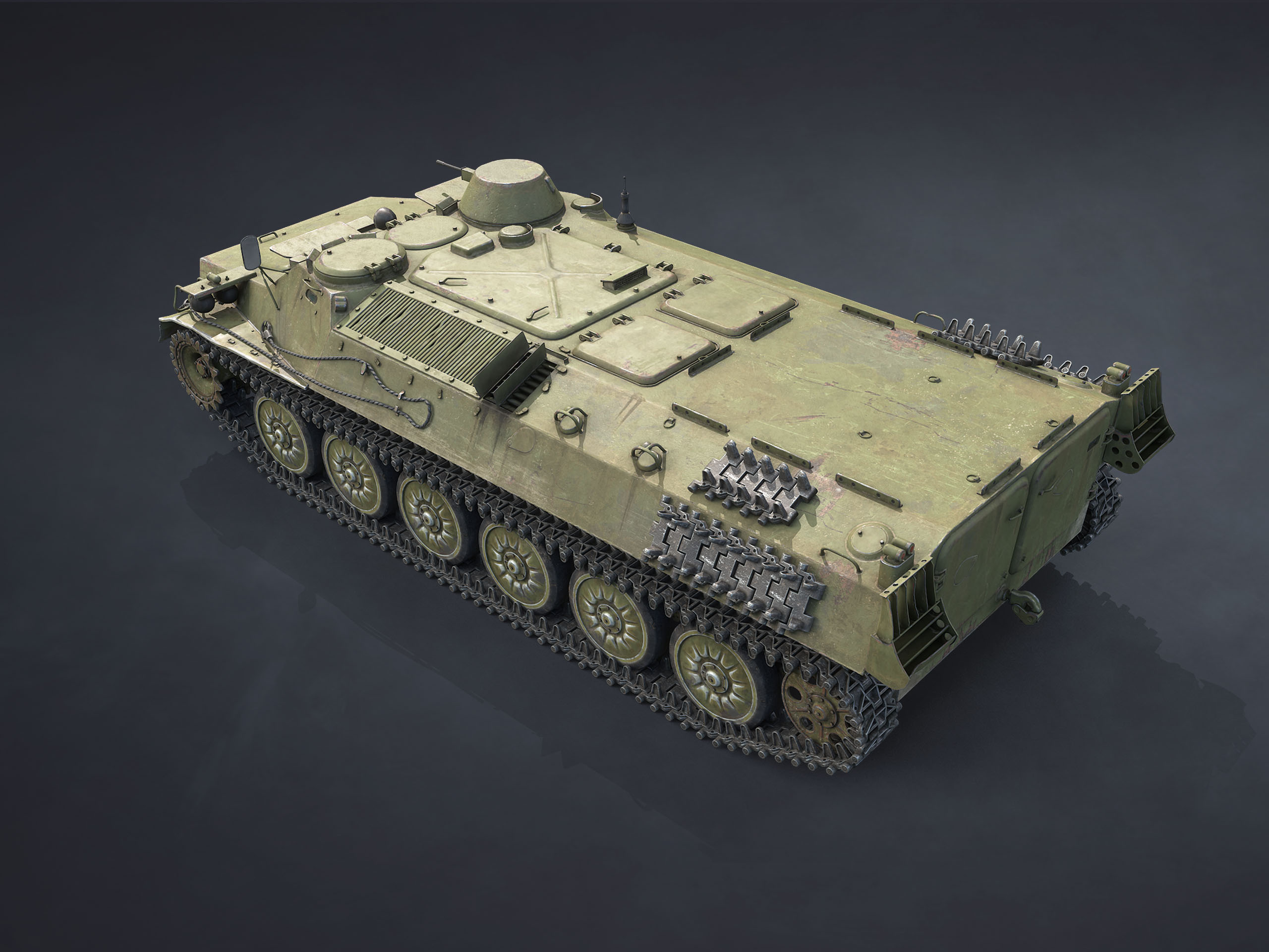 MT-LB Version 2 Low-poly 3D model - Image 4