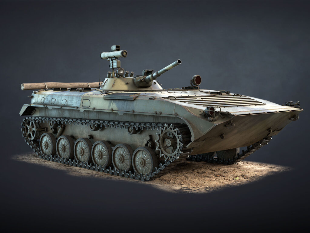 BMP-1 and BMP-1P – Ryzhkov 3D Models