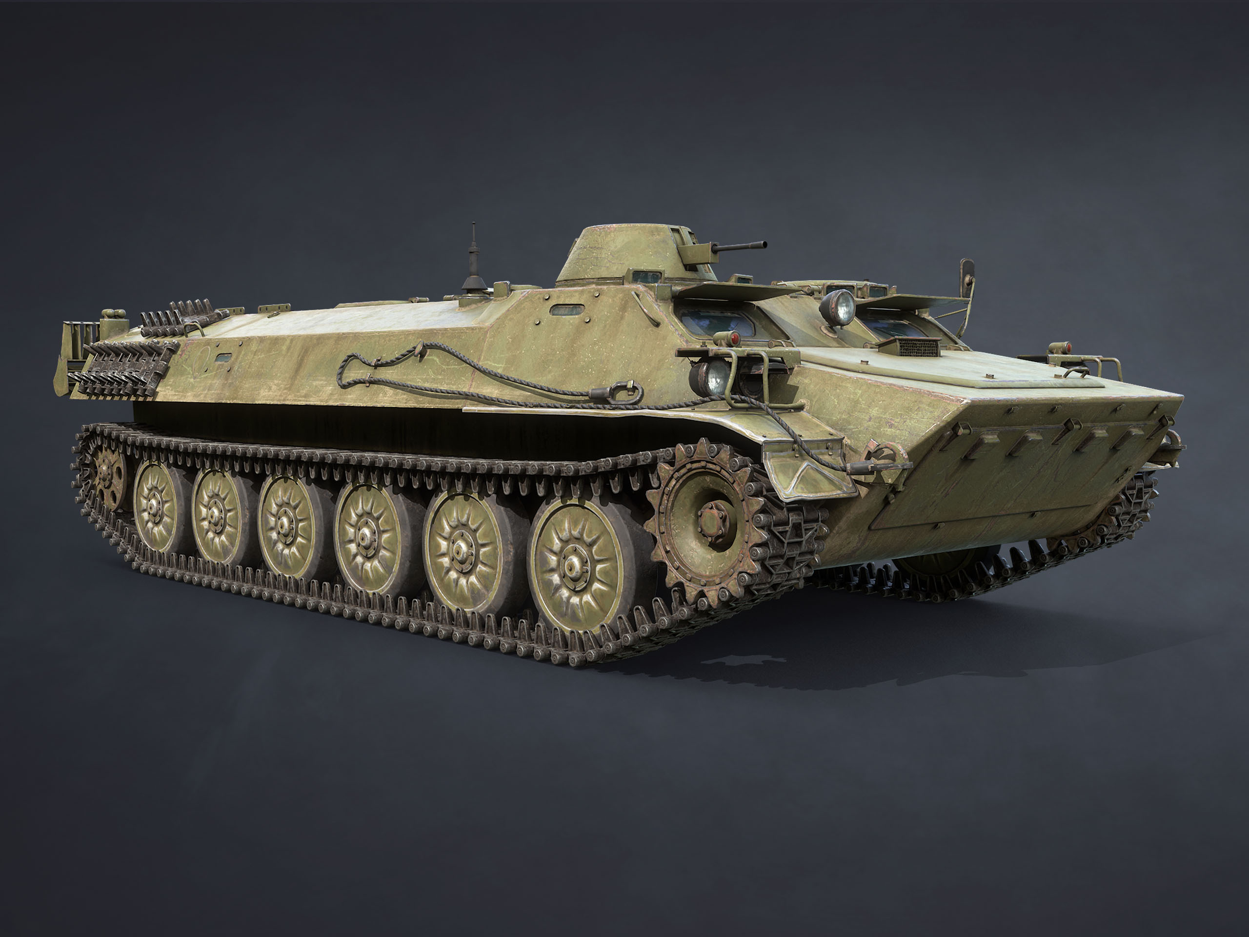 MT-LB Version 2 Low-poly 3D model - Image 7