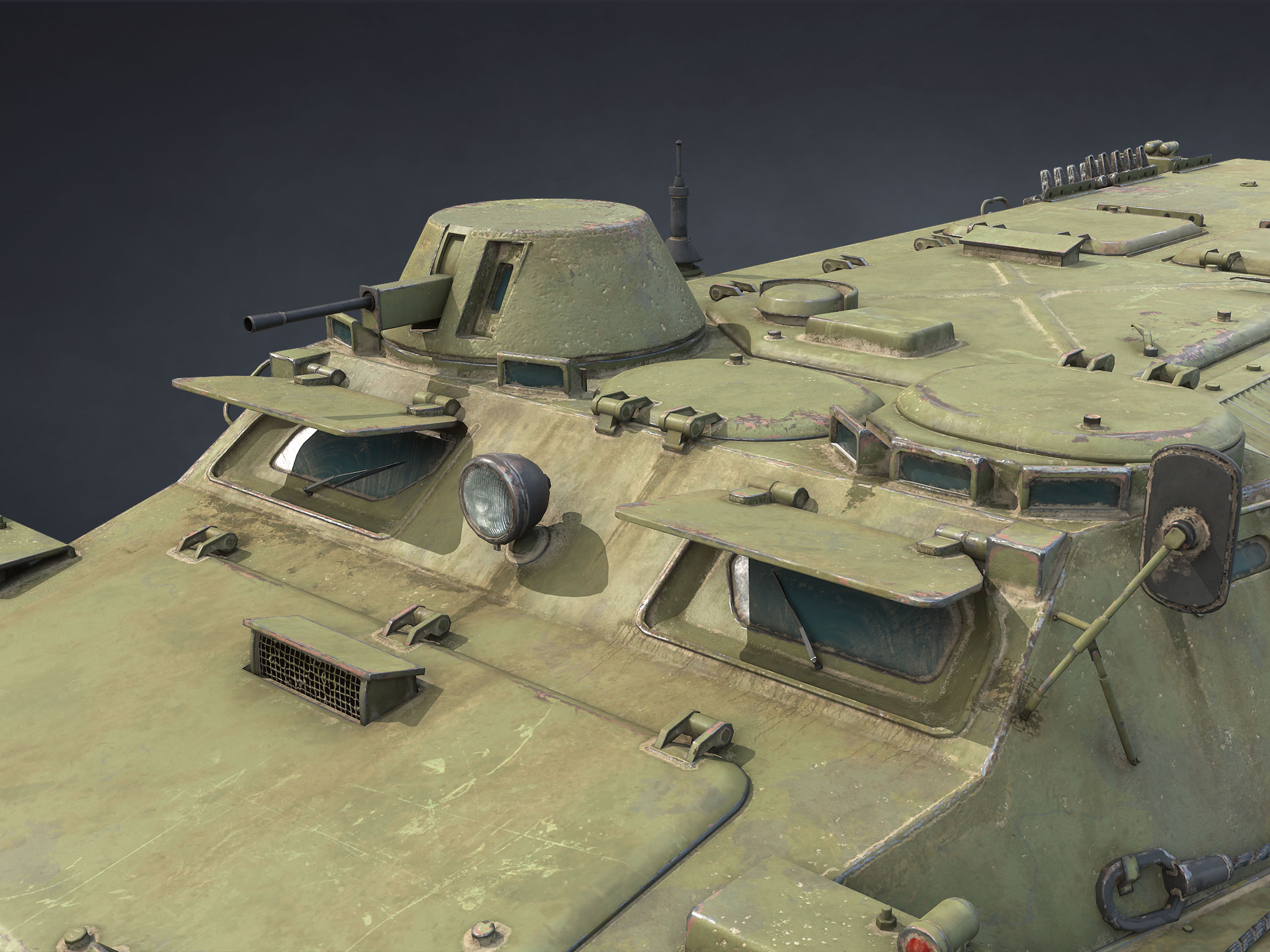 MT-LB Version 2 Low-poly 3D model - Image 9