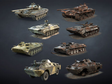 Soviet Military Vehicles Collection 01