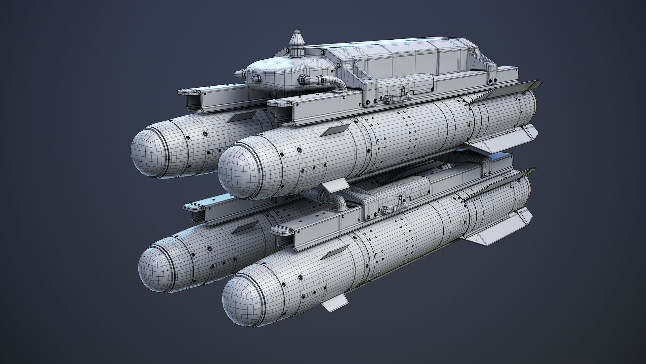 AGM-114 Hellfire High-Poly - Image 11