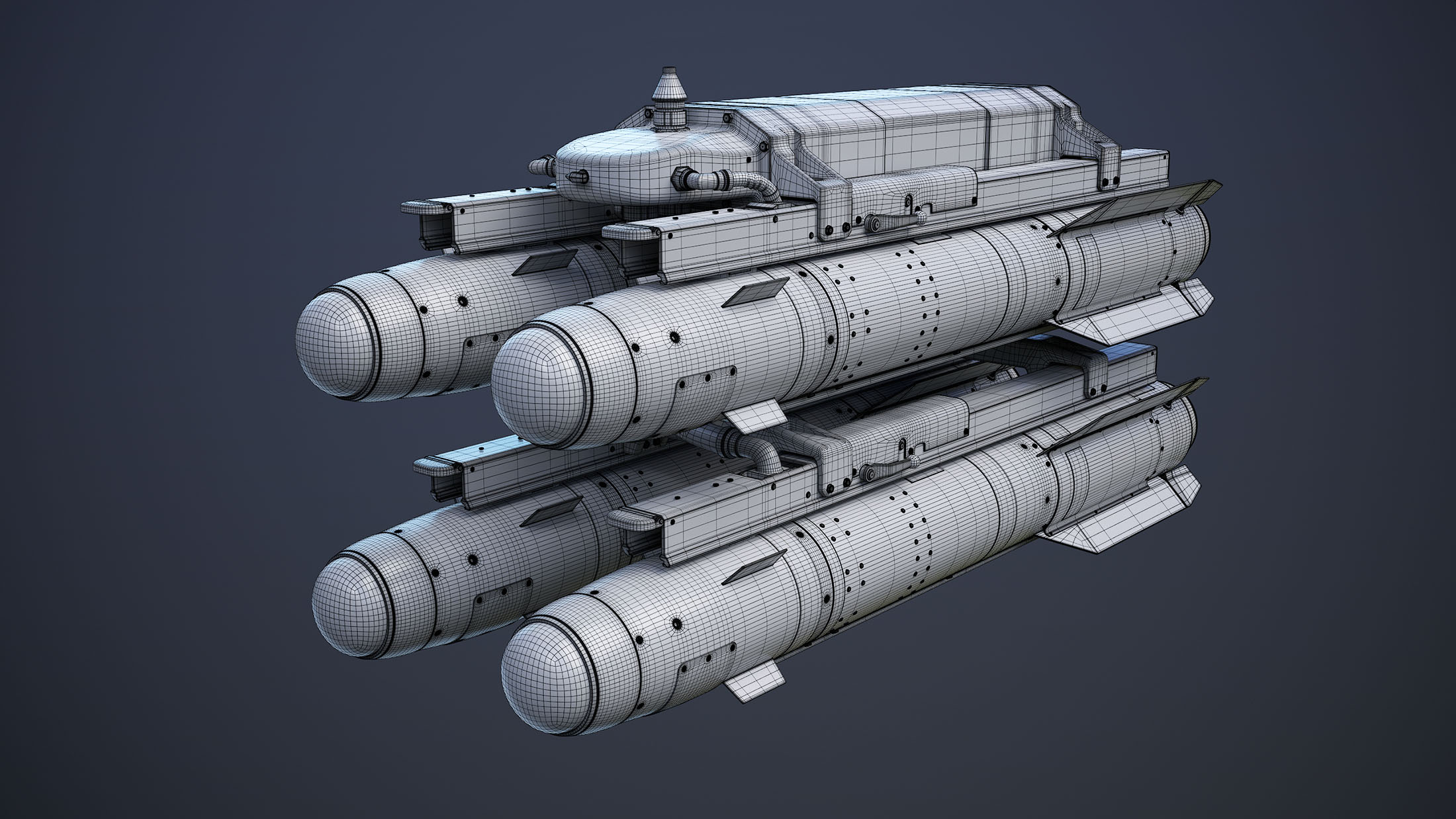 AGM-114 Hellfire High-Poly - Image 12