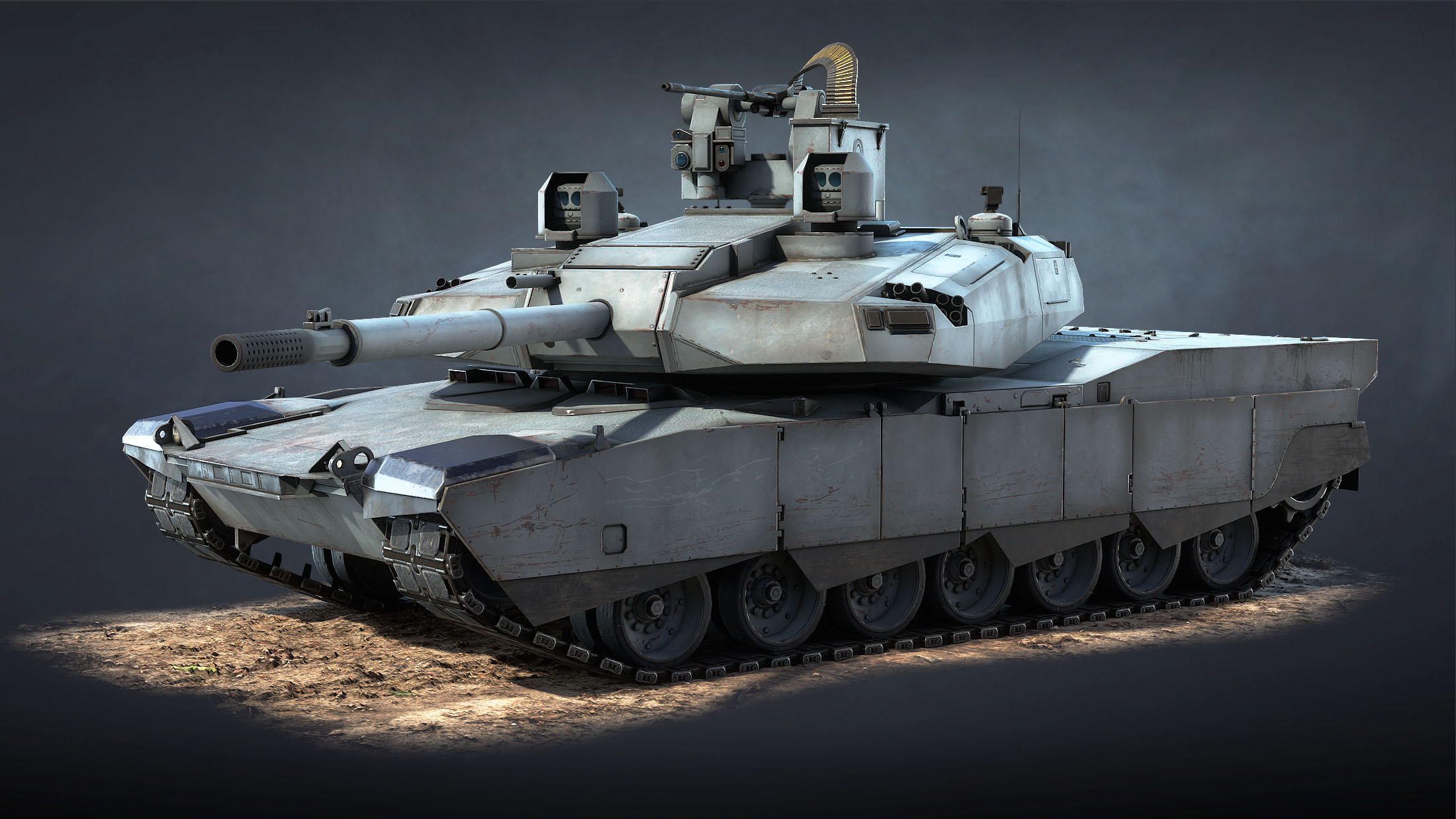 AbramsX Game Ready 3D Model - Image 3