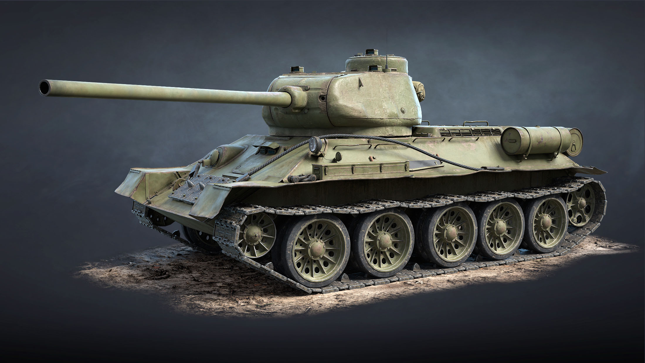 T-34-85 Game Ready - Image 4
