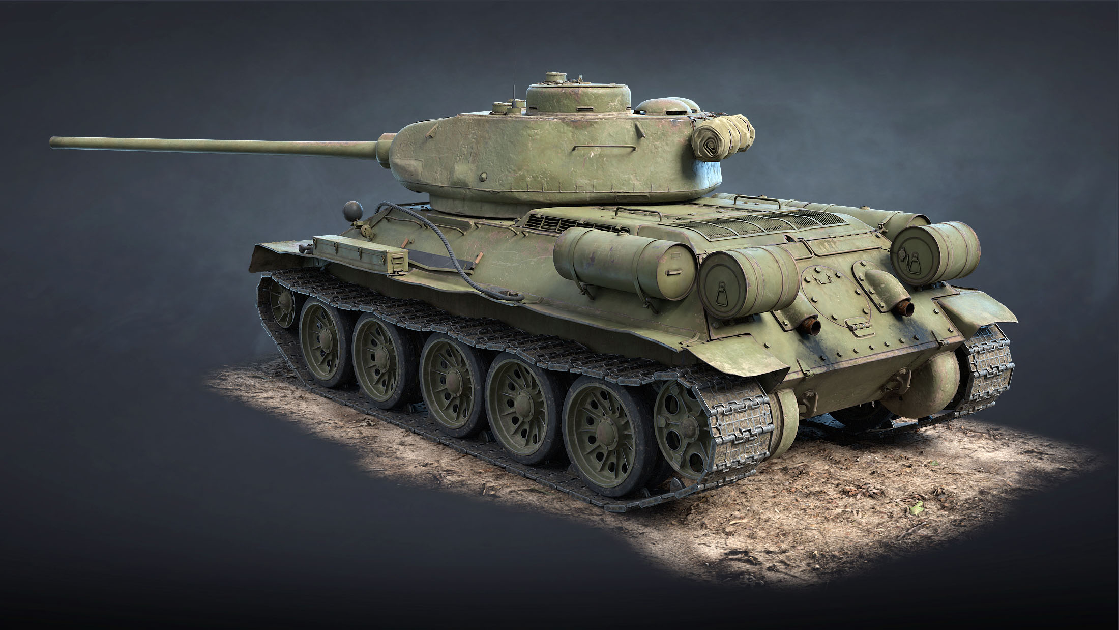 T-34-85 Game Ready - Image 5