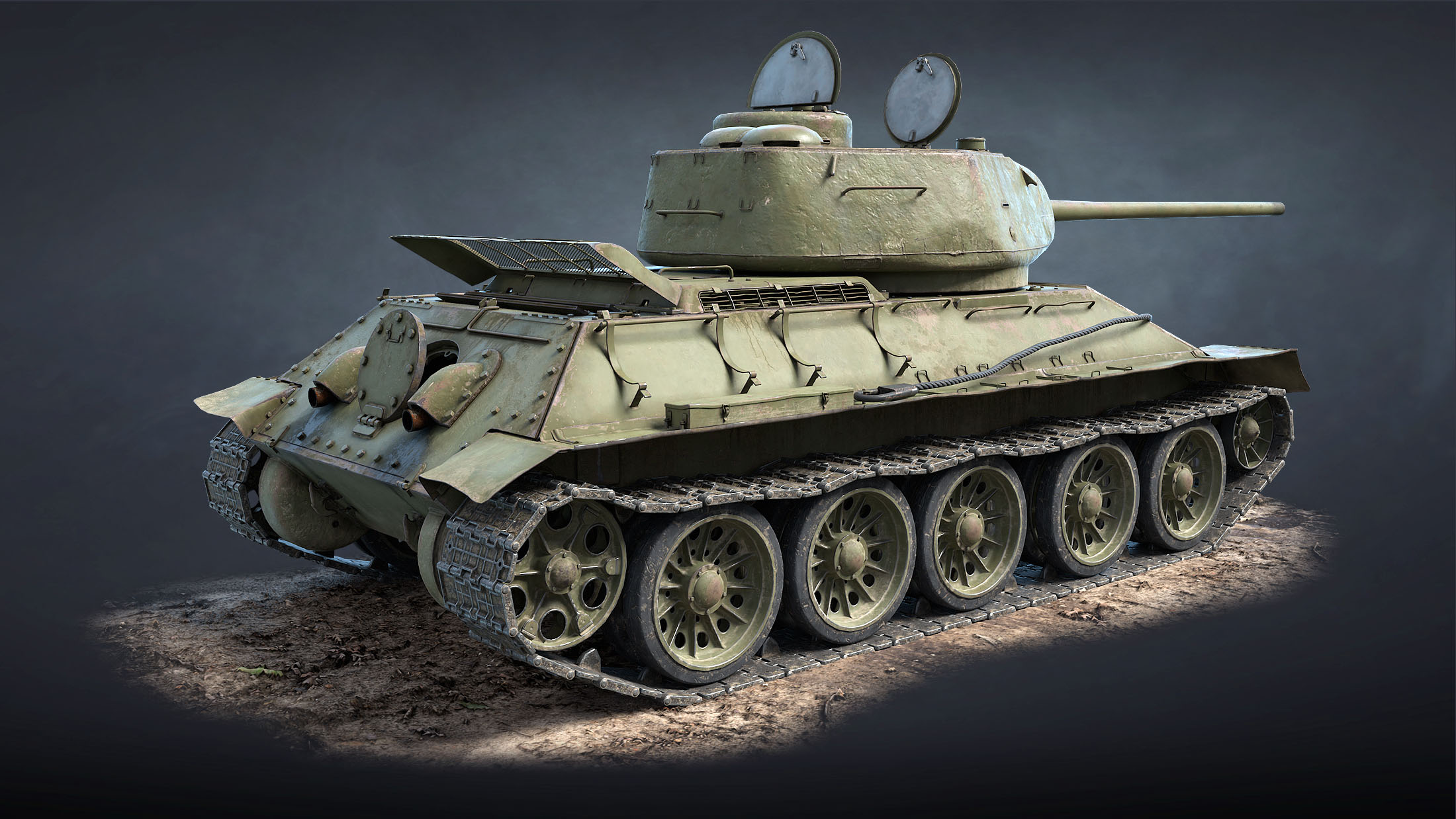 T-34-85 Game Ready - Image 6