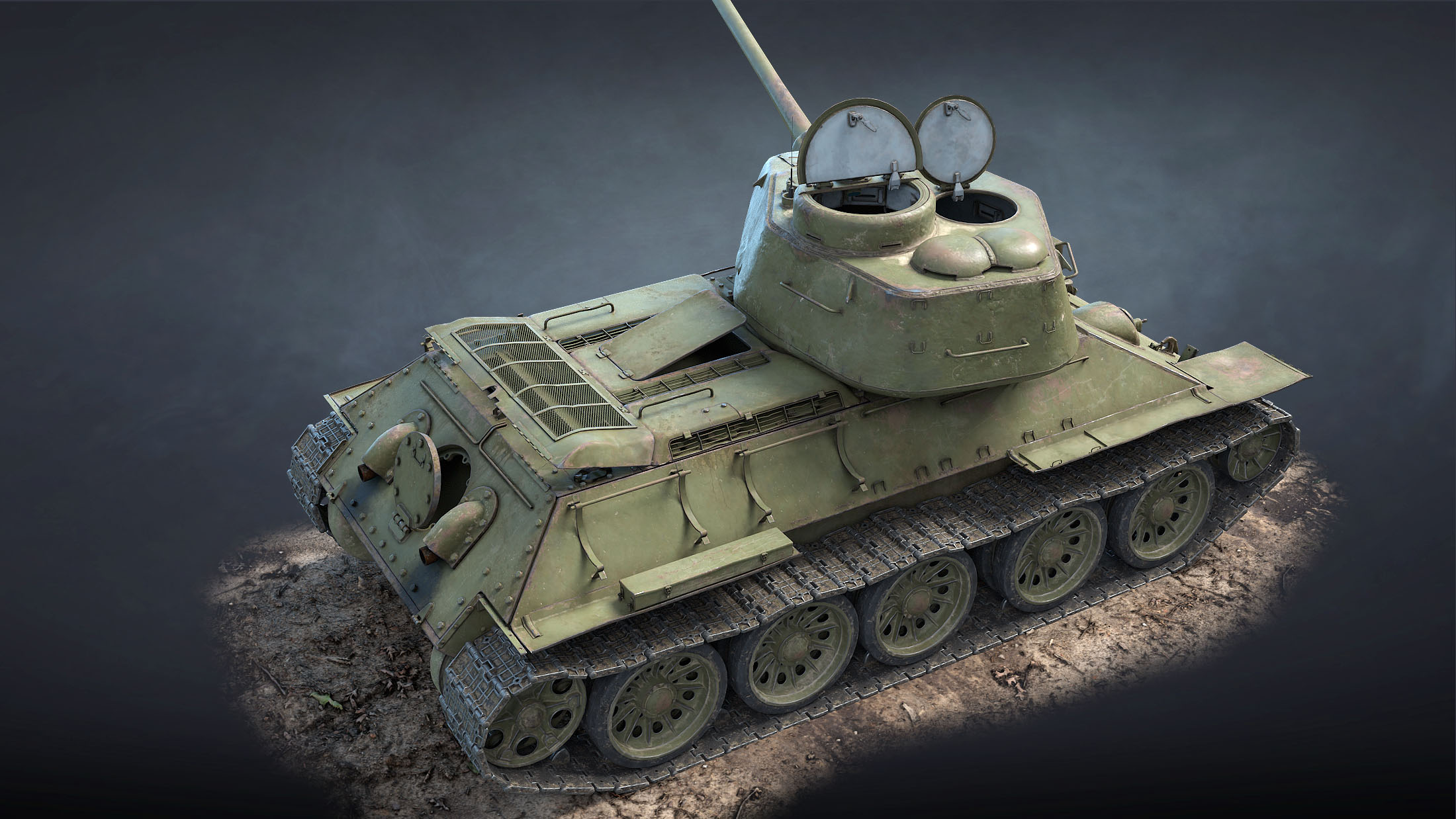T-34-85 Game Ready - Image 7