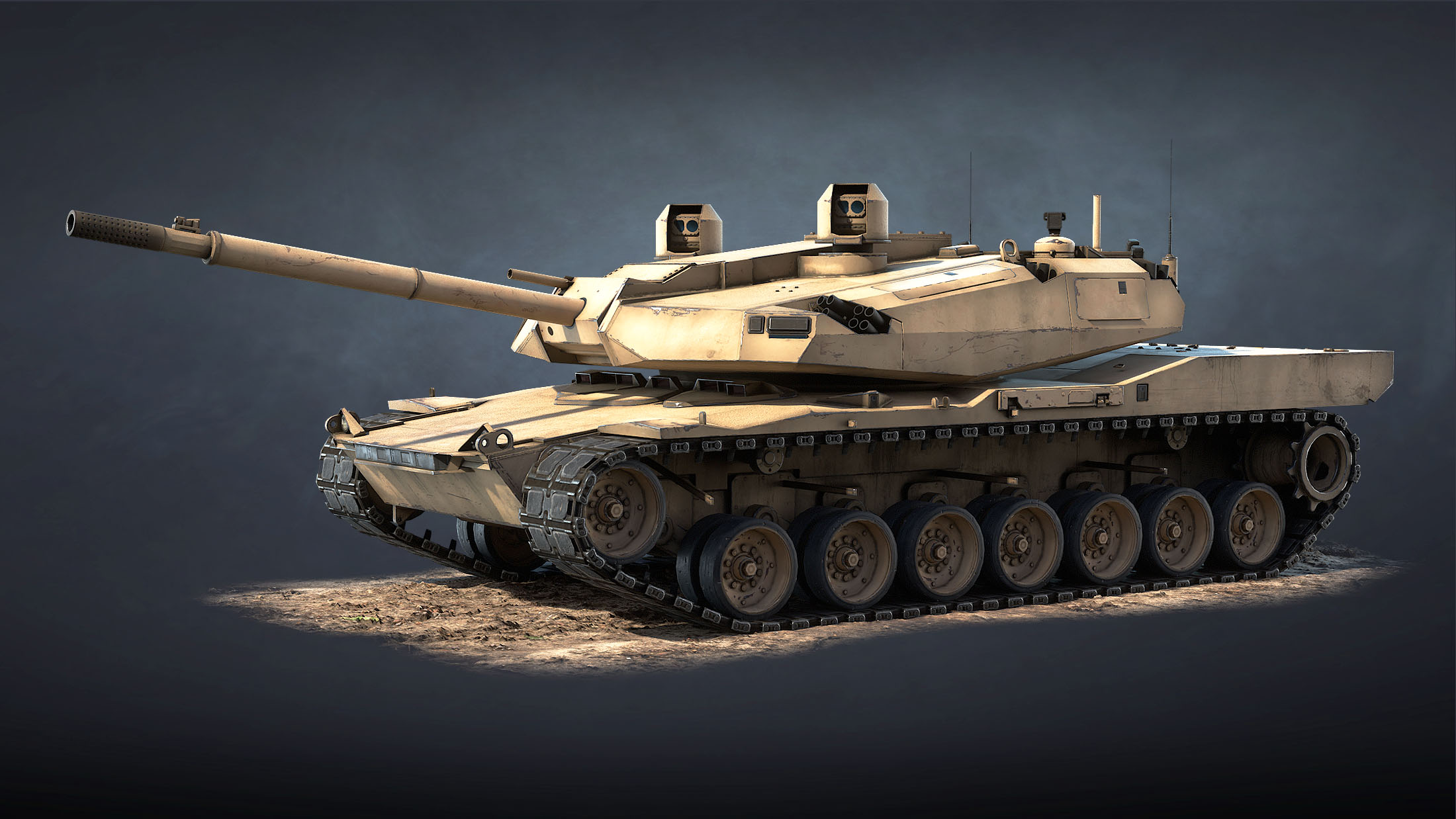 AbramsX Game Ready 3D Model - Image 8