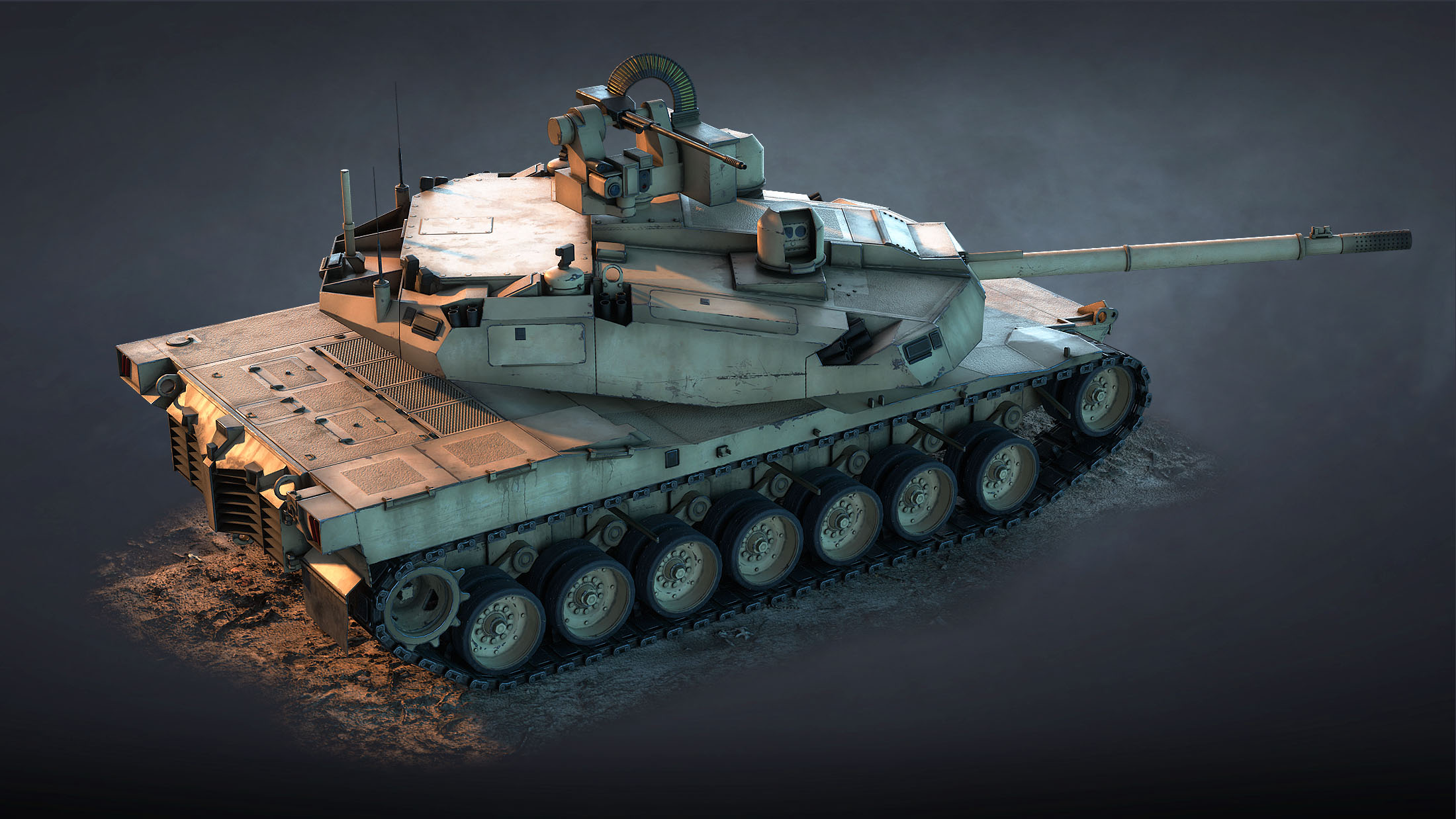 AbramsX Game Ready 3D Model - Image 9