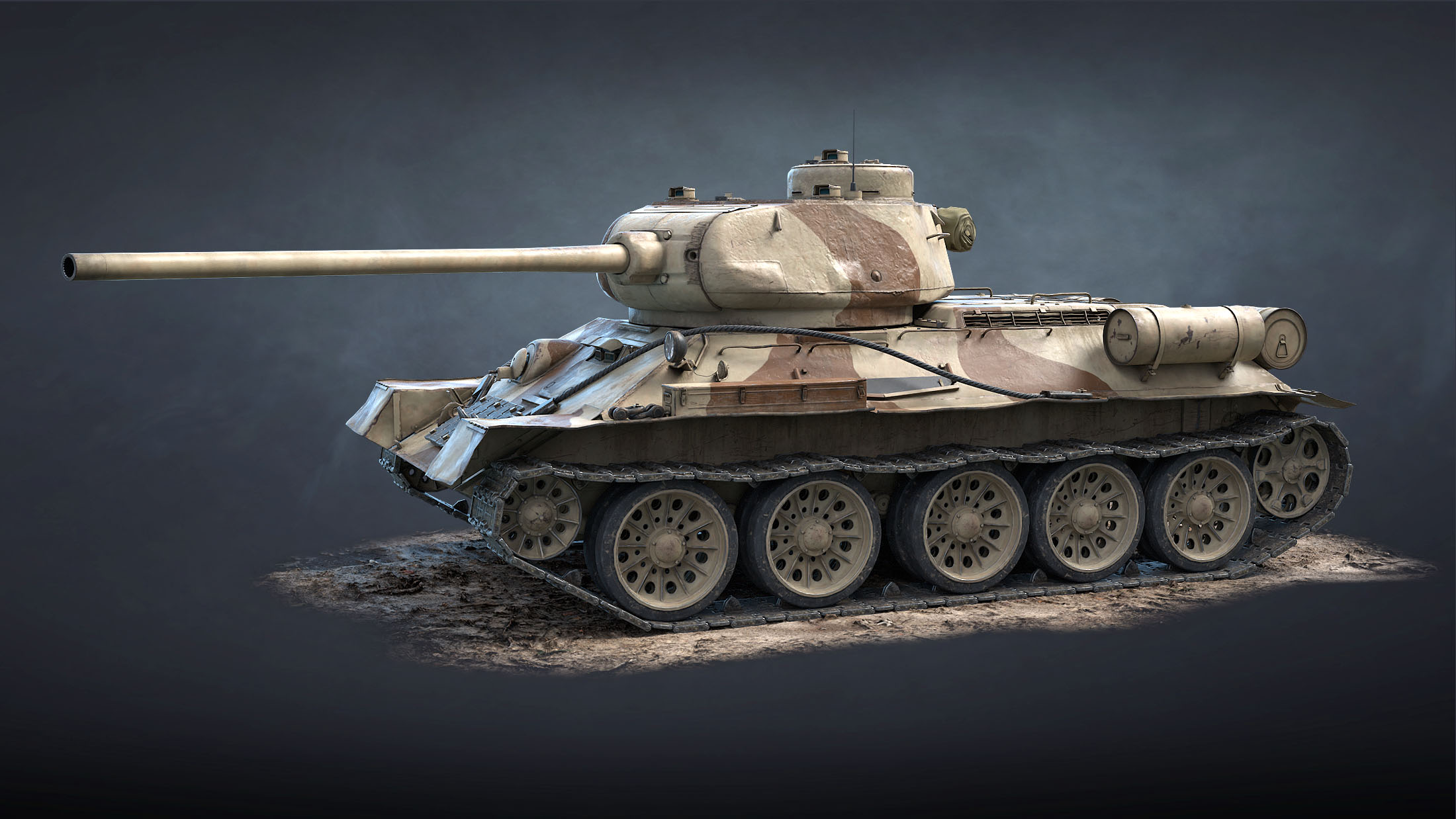 T-34-85 Game Ready - Image 16