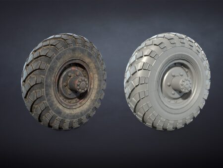 GAZ-66 Truck Wheels