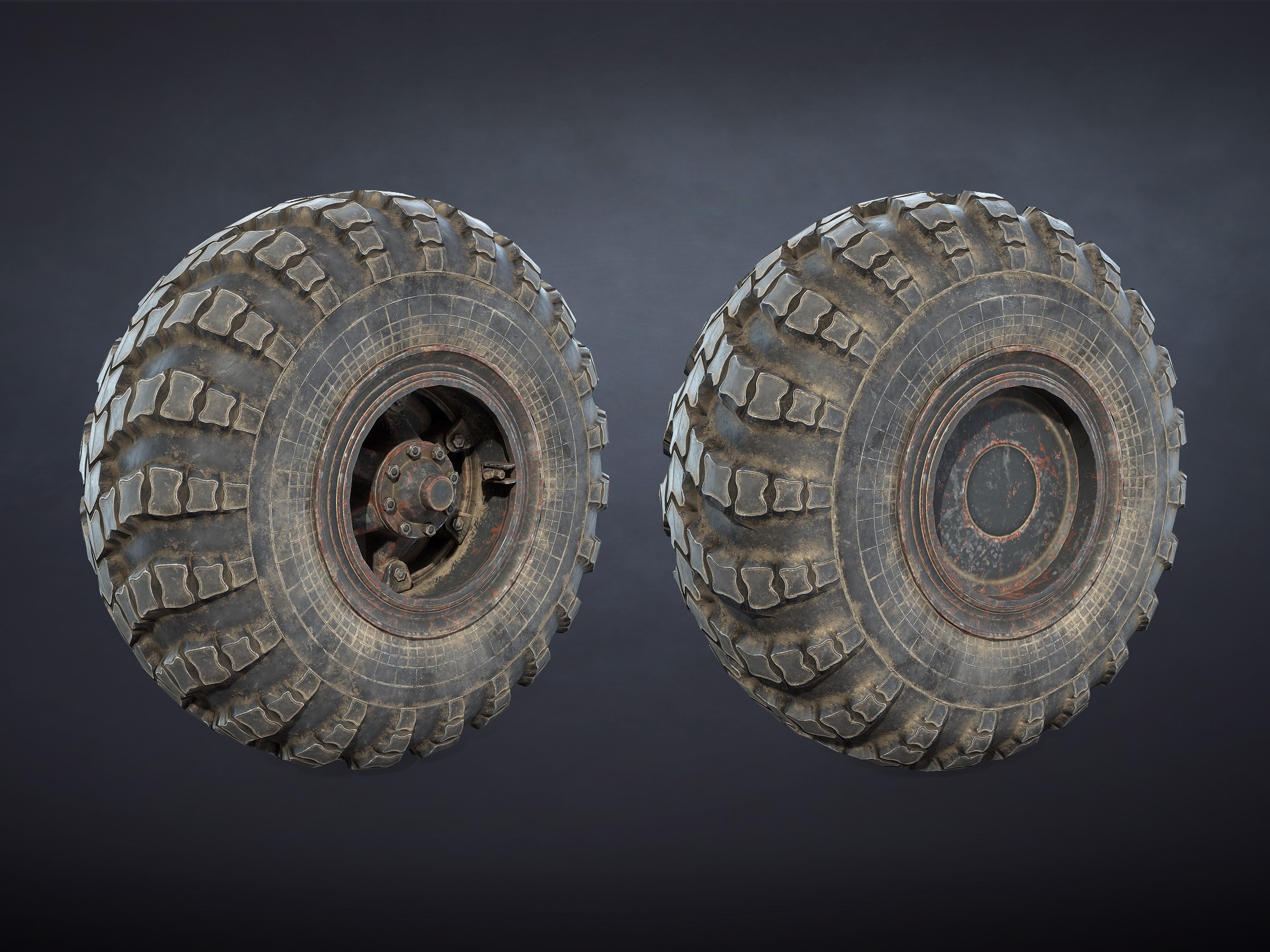 Kraz-255 Wheels - Image 2