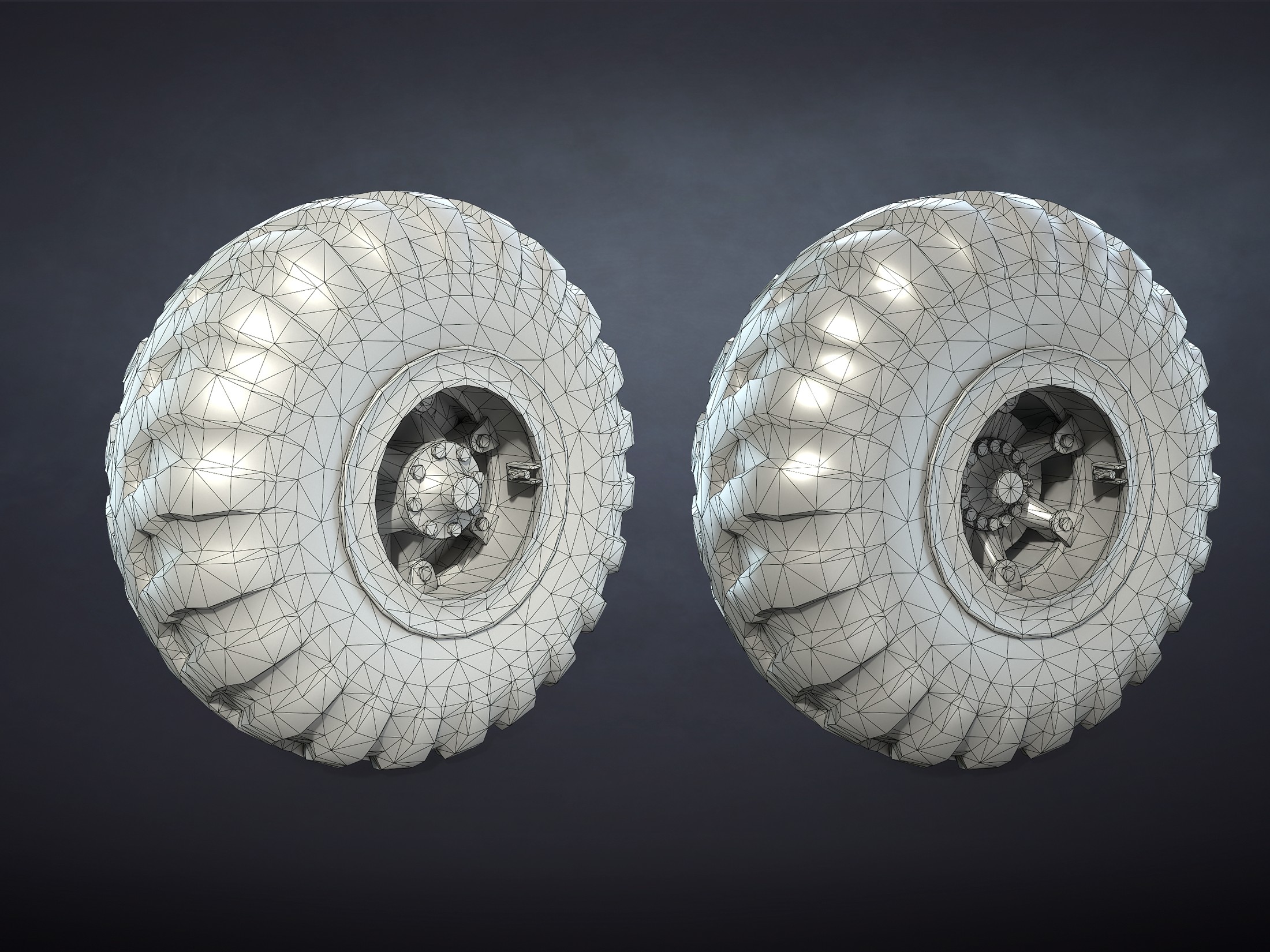 Kraz-255 Wheels - Image 5