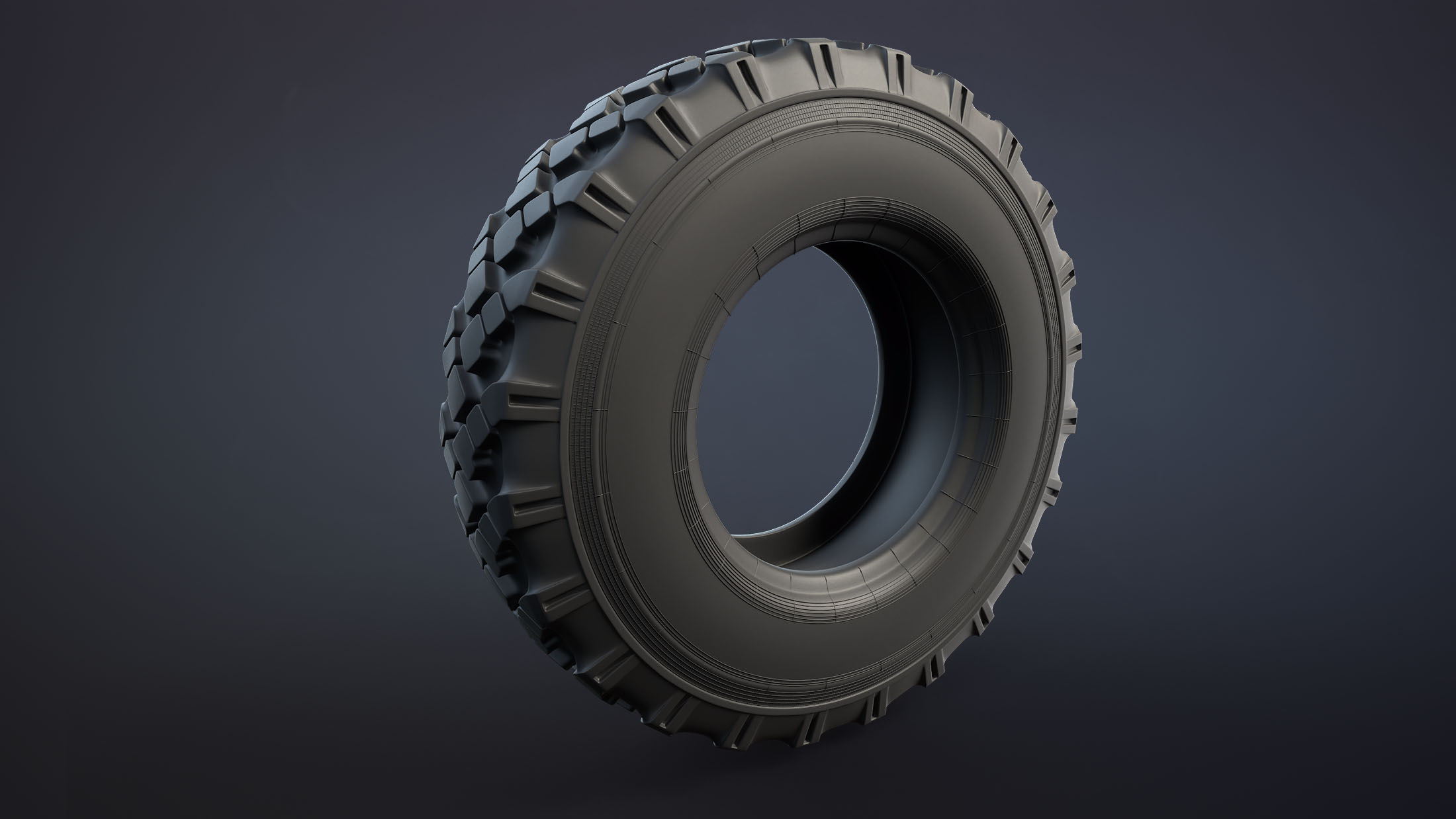 BTR-4 and BTR-3 Wheel 3D Models - Image 9