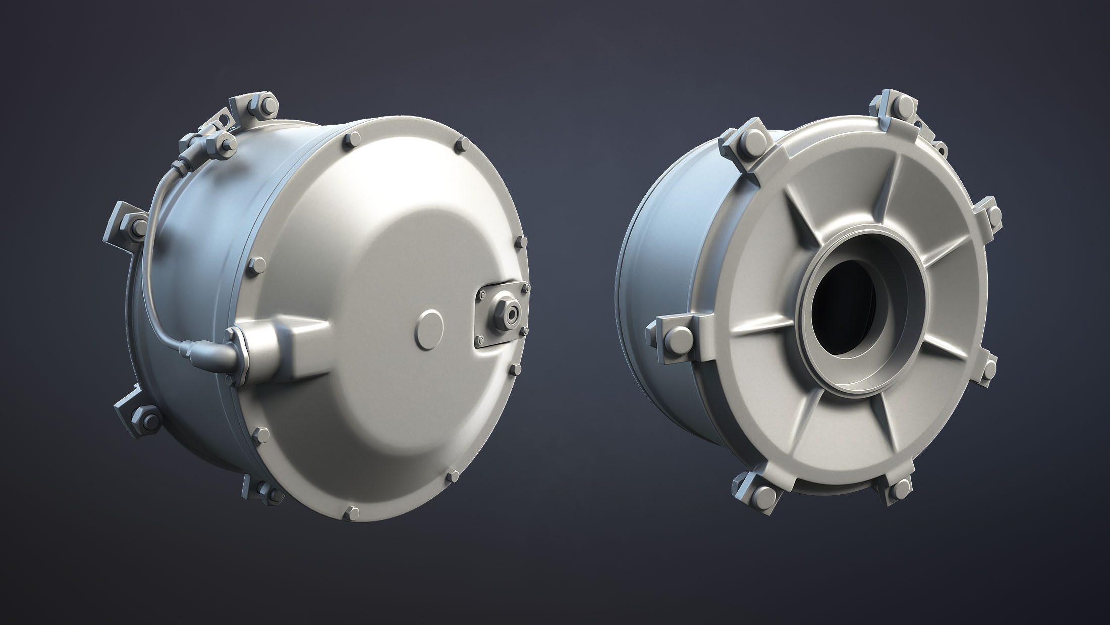 BTR-4 and BTR-3 Wheel 3D Models - Image 11